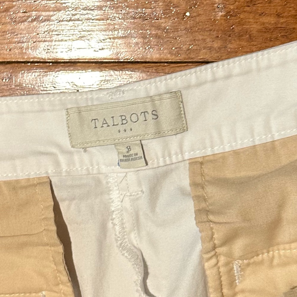 Talbots size 8 petite women's white shorts. - Picture 3 of 3